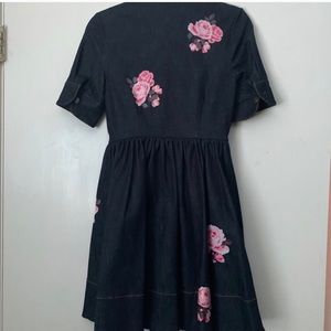 New with tags Kate Spade Denim rose shirt dress